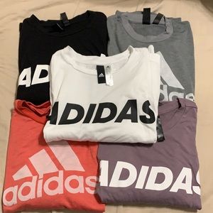 Lot of 5 Adidas Women’s Shirts